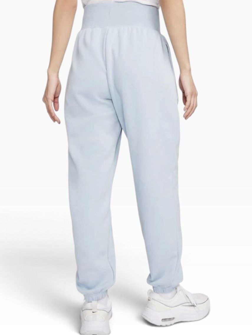 Nike Phoenix Fleece High-Waisted Sweatpants Light Blue Size M 3