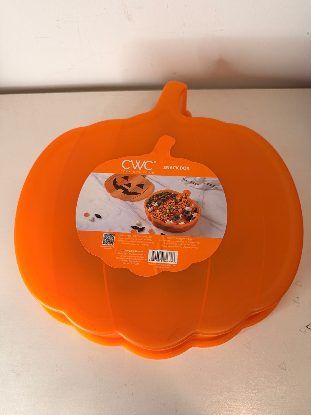 Cook With Color Pumpkin Snack Box Halloween 2