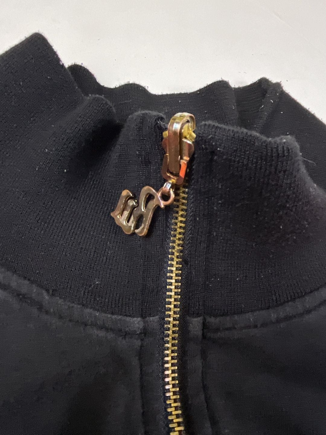 Rocawear Zip Up Track Jacket Size S Black Red Gold Logo Y2K OF 4