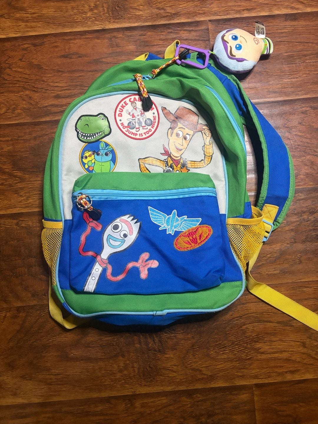 Disney Toy Story 4 Backpack Woody Forky Buzz Lightyear 1