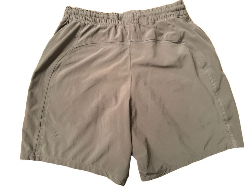 Lululemon Pace Breaker Short Size S Gray Athletic mens with liner h1574 4