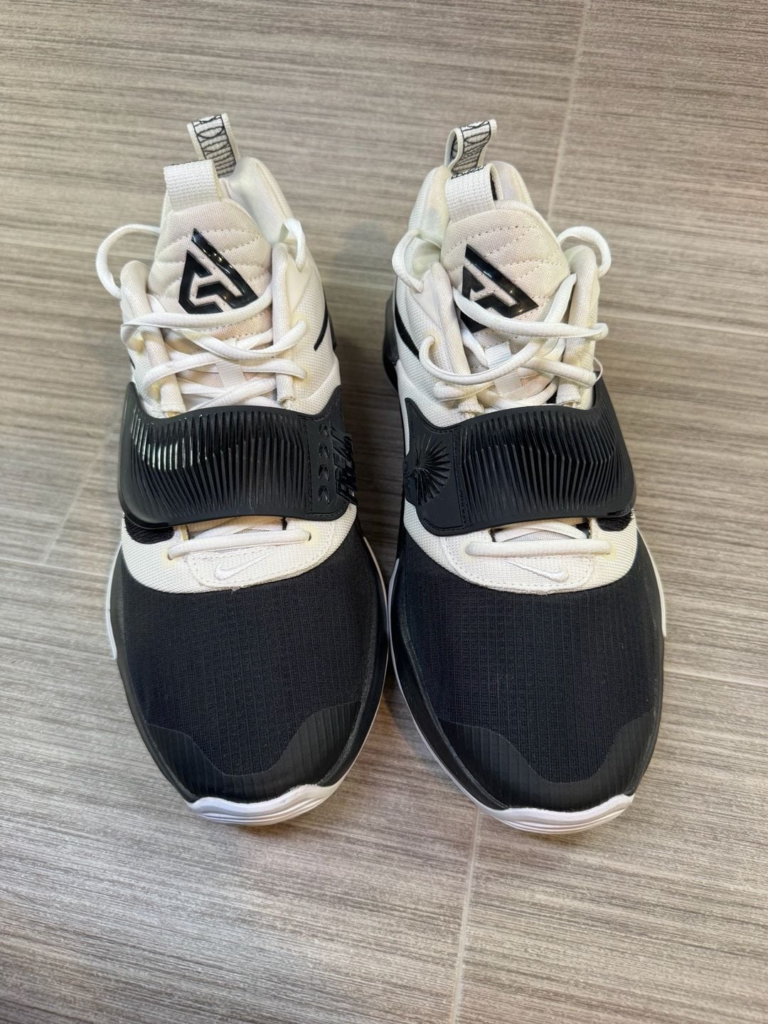 Nike Zoom Freak 3 TB White Black Basketball Shoes 2
