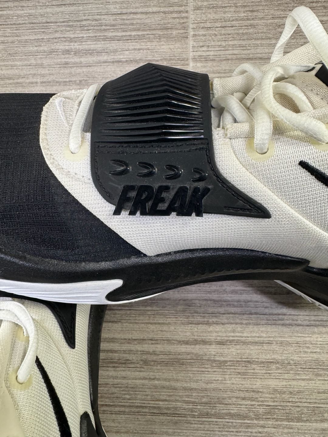 Nike Zoom Freak 3 TB White Black Basketball Shoes 6