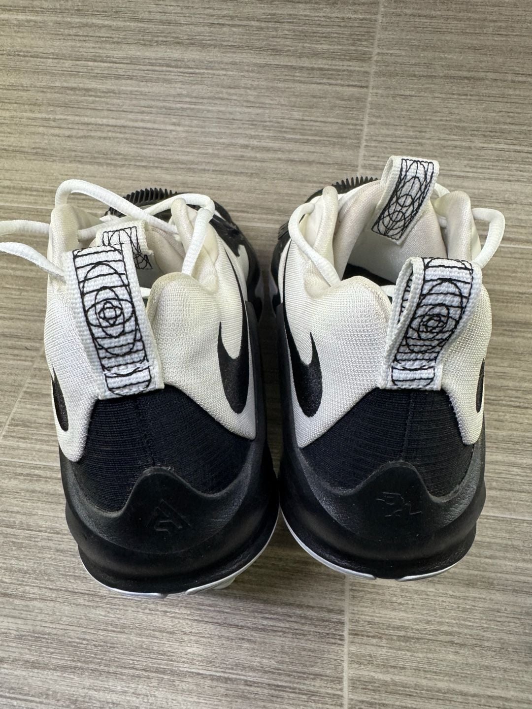 Nike Zoom Freak 3 TB White Black Basketball Shoes 7