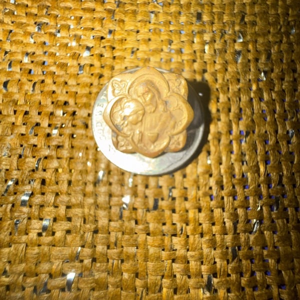Vintage Religious First Holy Communion Pin Brooch