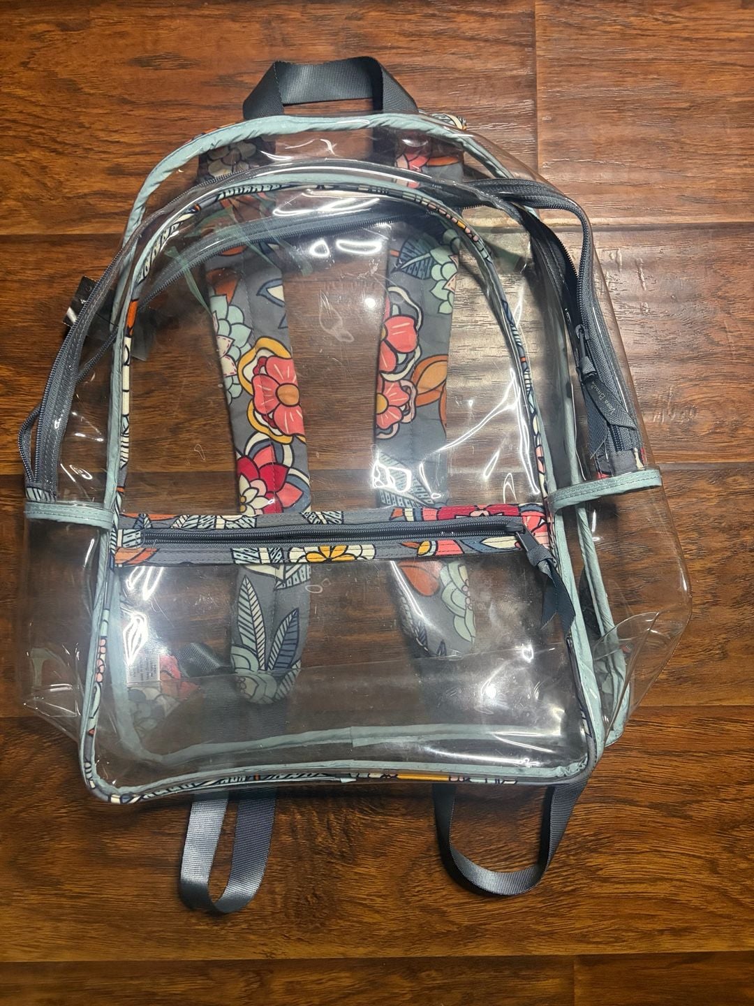 Vera Bradley Clear Backpack Floral 2