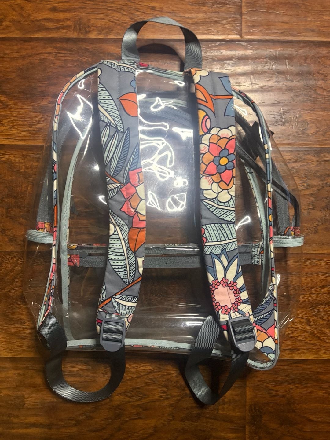 Vera Bradley Clear Backpack Floral 3