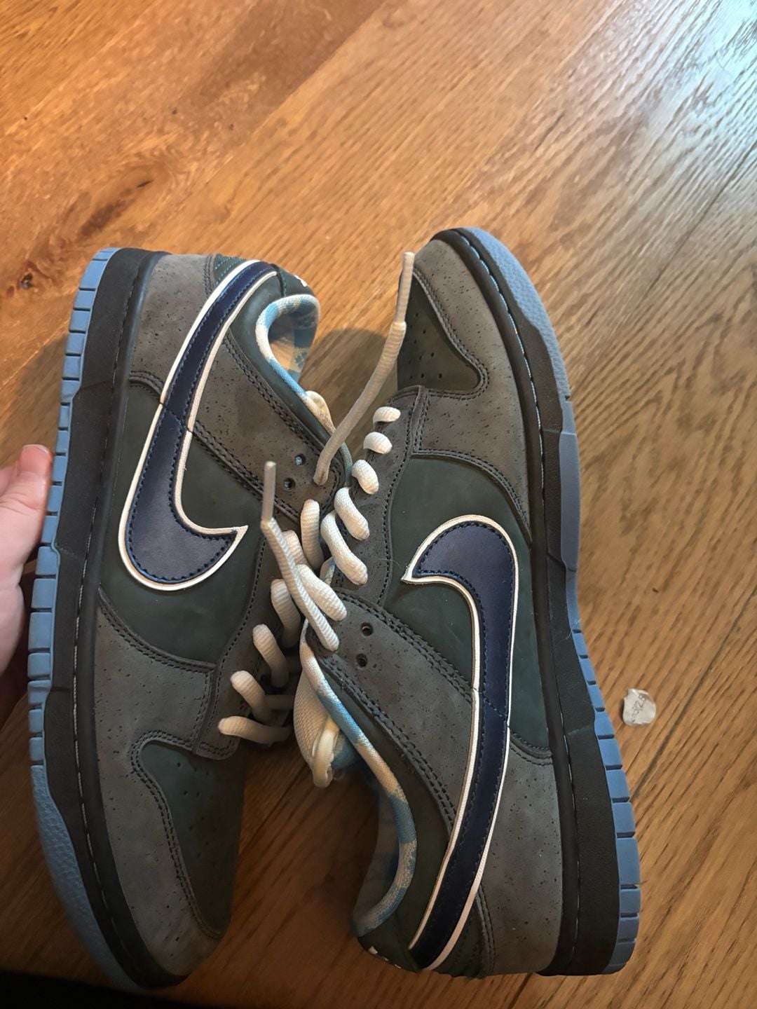 Nike SB Dunk Low Blue Lobster Used Good 4
