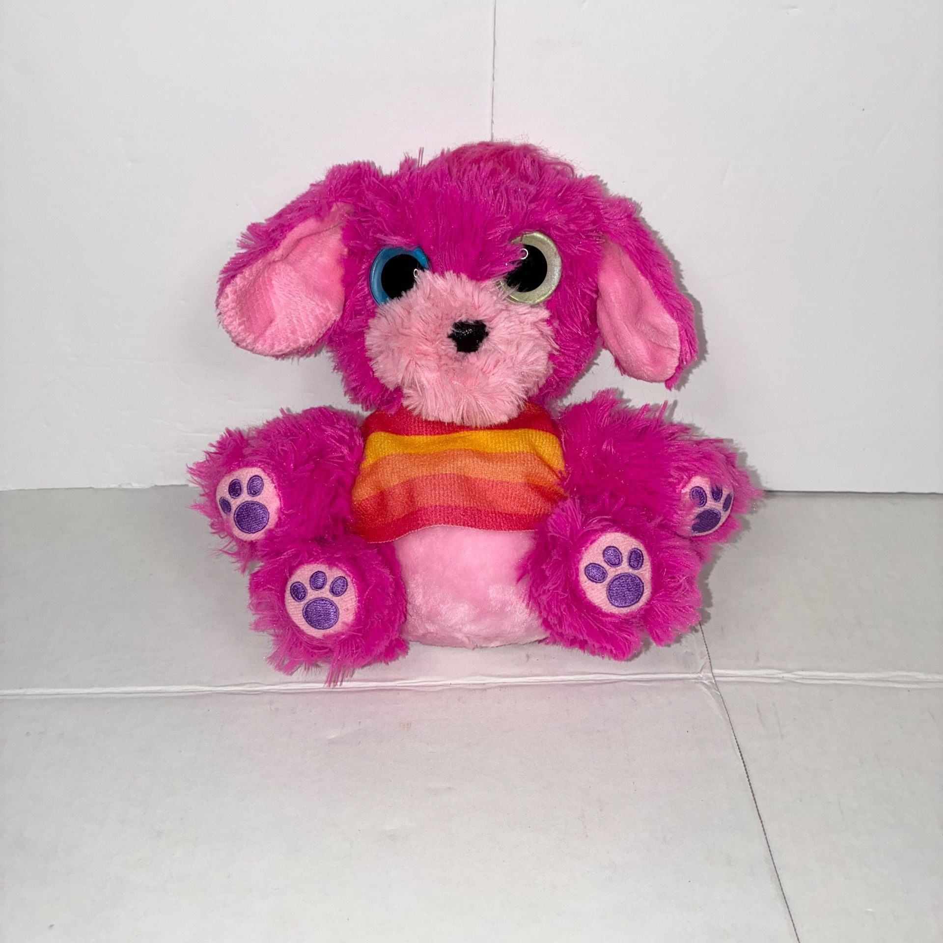 Little Live Pets Scruff-A-Luvs Pink Dog Plush Stuffed Animal 1