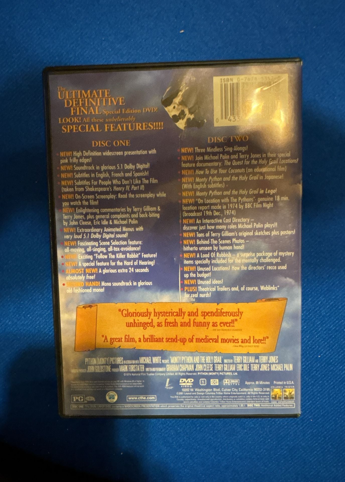 Monty Python and the Holy Grail Special Edition 2-Disc DVD 3