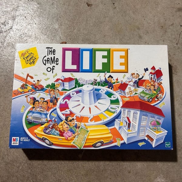 Milton Bradley The Game Of Life Board Game