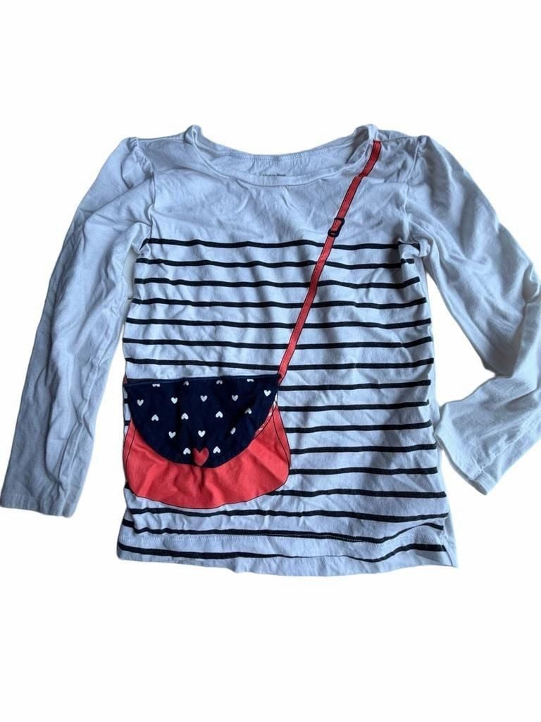 Simple Joys By Carter'S Stripe Top Size 5T 2