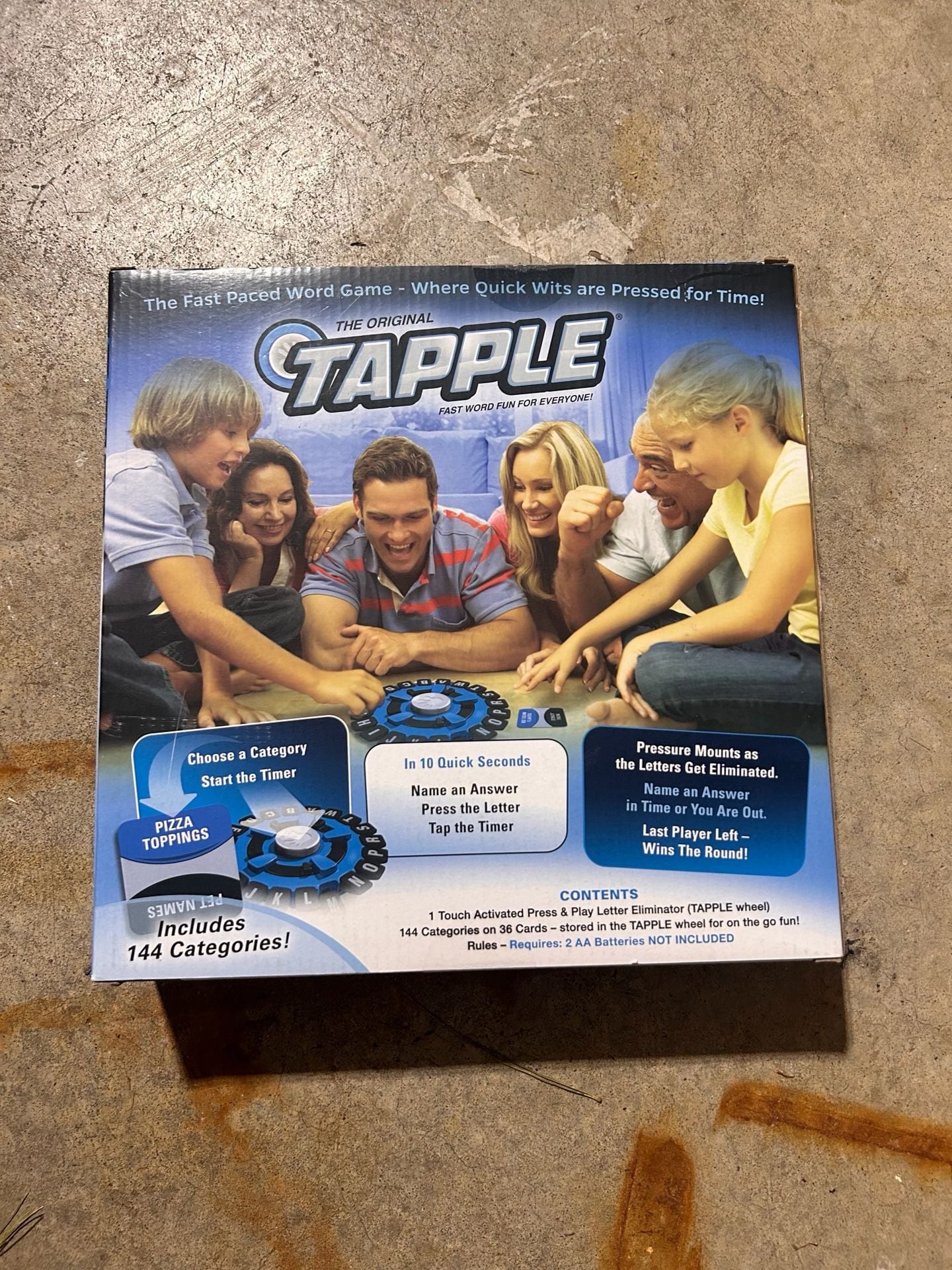 USAopoly The Original Tapple Fast Word Fun Game 2
