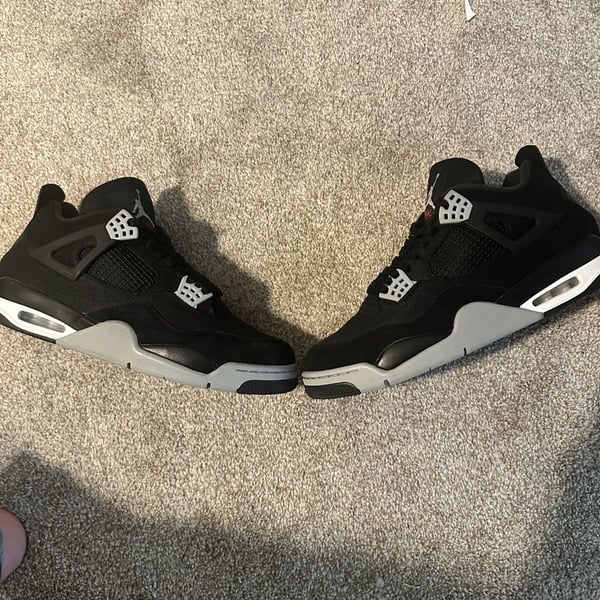 Air Jordan 4 Retro SE Black Canvas GS