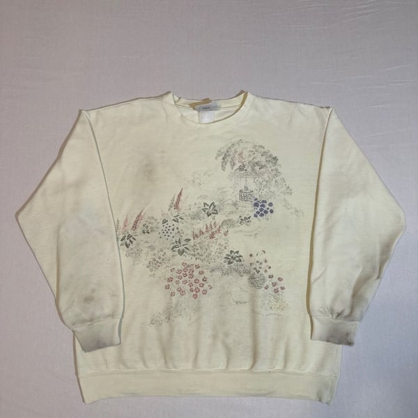 Vintage 1990s Northern Reflections Floral Crewneck Sweatshirt Size L Women’s