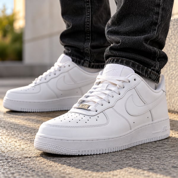 Nike Air Force 1 ‘07 Low Triple White Men’s Size 11.5 CW2288-111