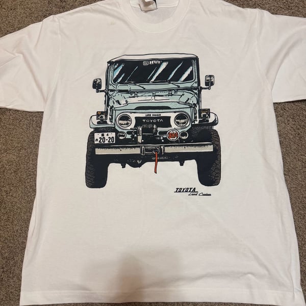 HUF x Toyota Land Cruiser Sixties T-Shirt Size L White