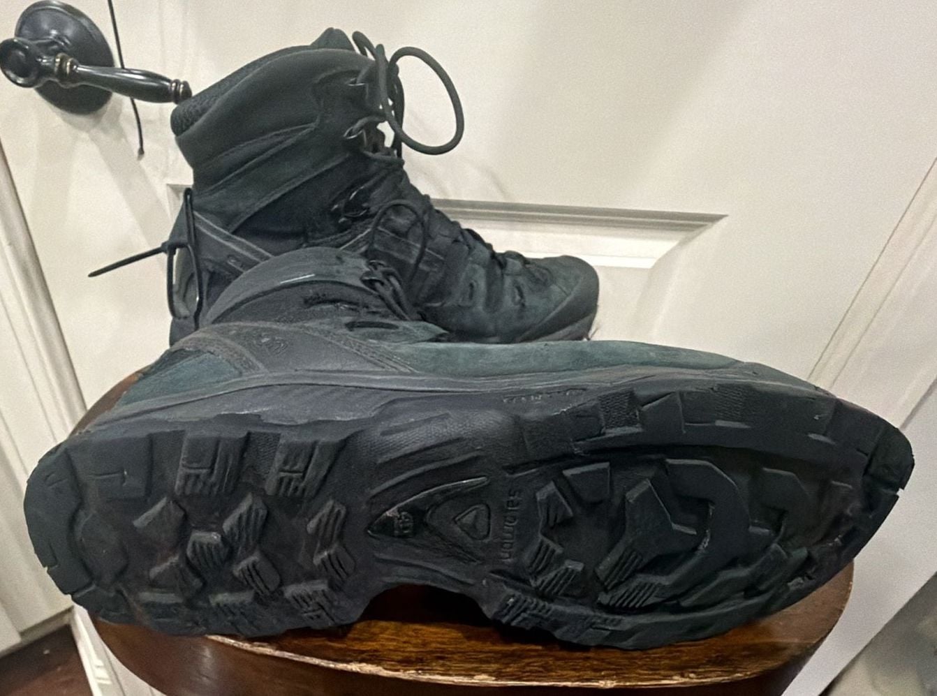 Salomon Quest 4D Forces GTX Black Tactical Hiking Boots 8