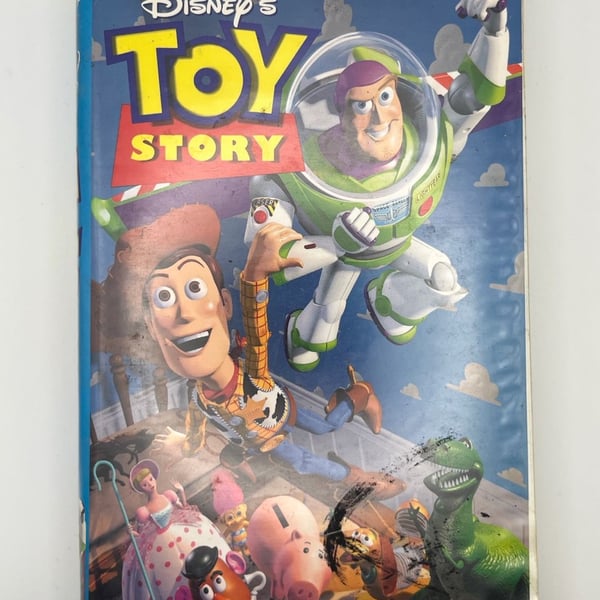 Toy Story VHS Tape 1996 Disney Pixar