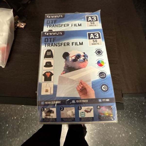 SancalLin DTF Transfer Film A3 50 Sheets