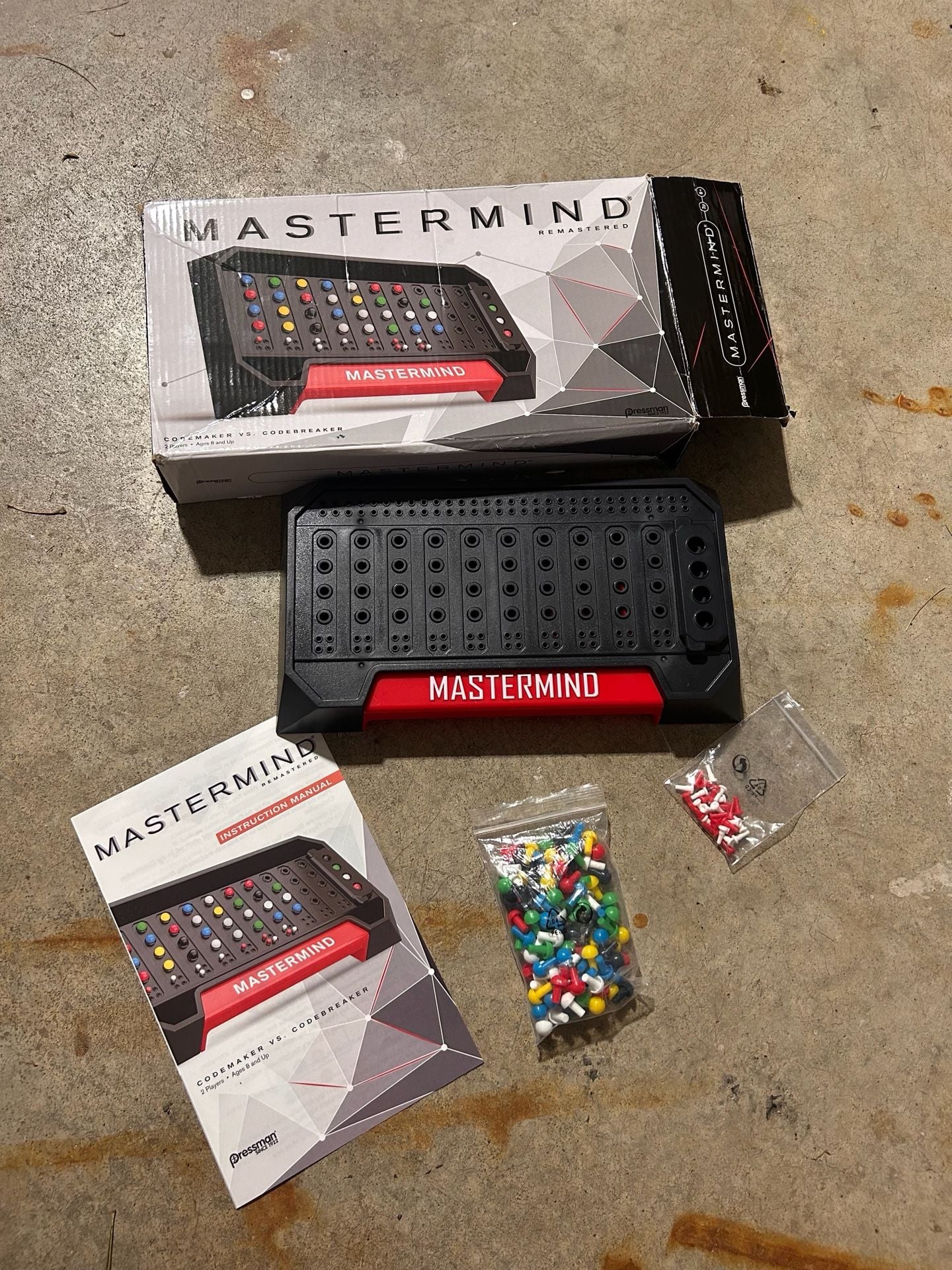Pressman Mastermind Remastered Board Game 1