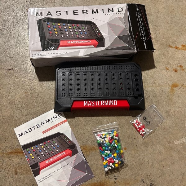 Pressman Mastermind Remastered Board Game