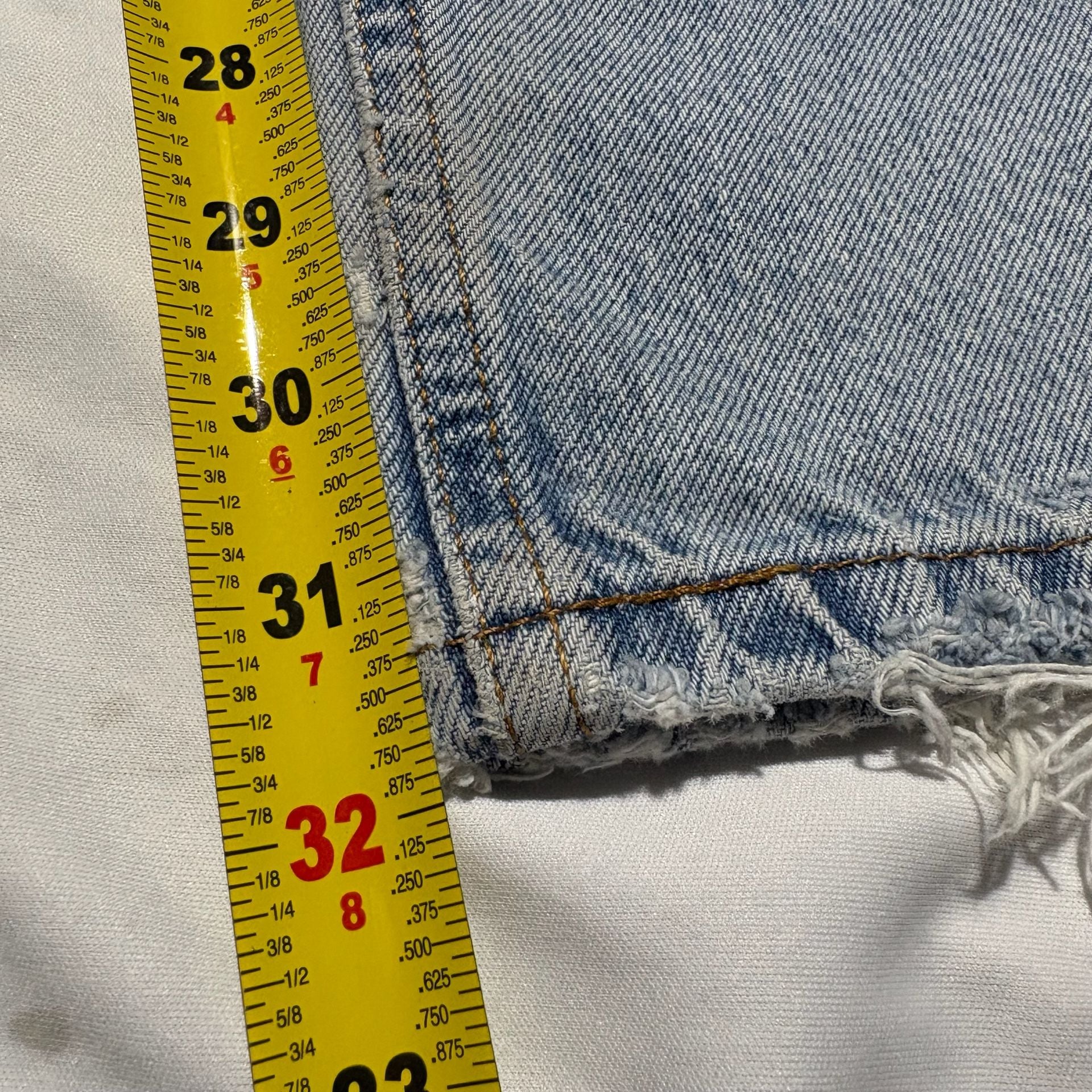 VTG 90s Calvin Klein Jeans Easy Fit Double Stonewash Made in USA Union Tag 33/31 10