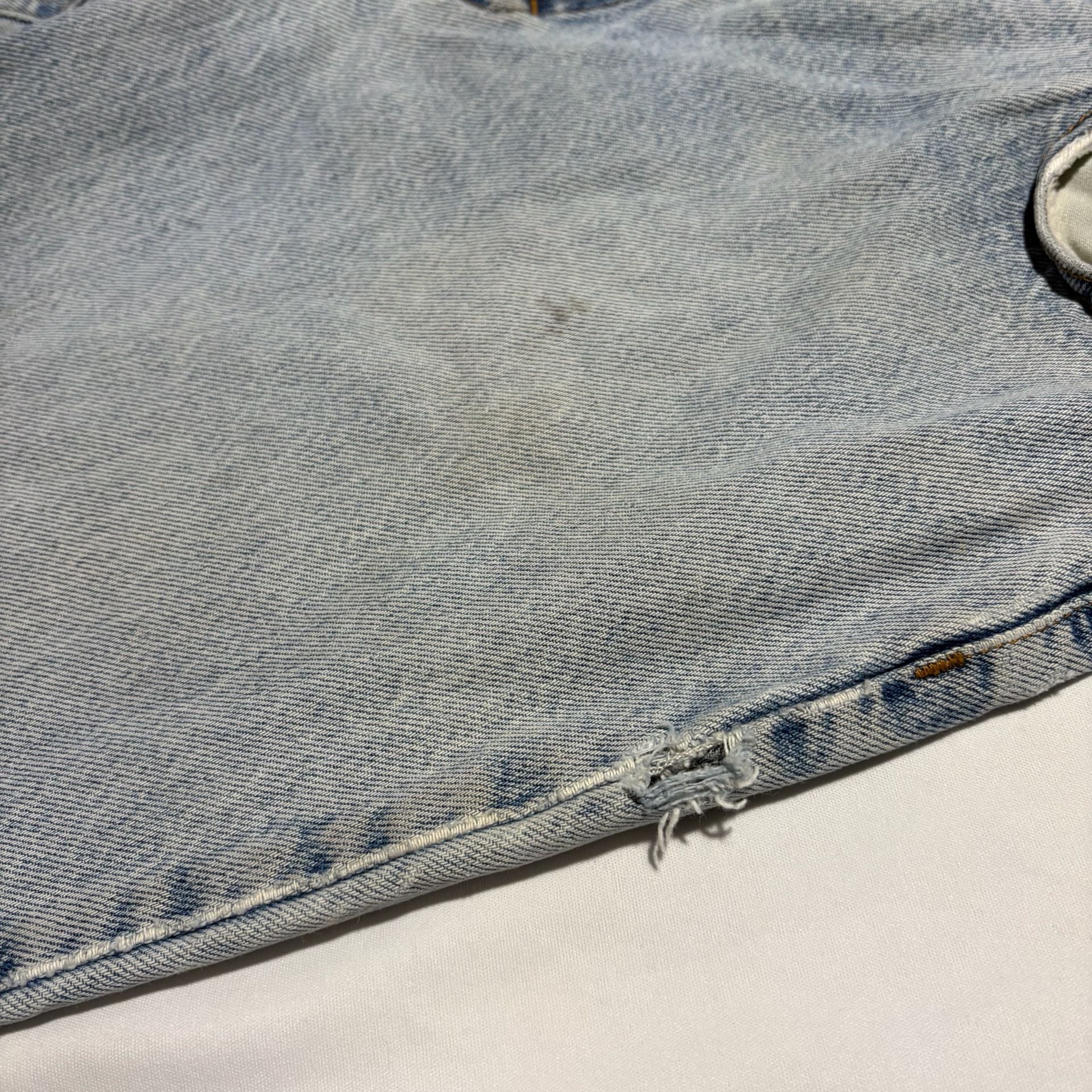 VTG 90s Calvin Klein Jeans Easy Fit Double Stonewash Made in USA Union Tag 33/31 12