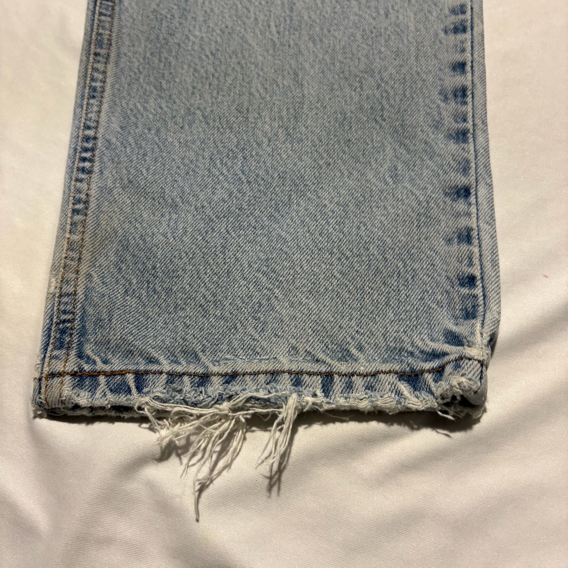 VTG 90s Calvin Klein Jeans Easy Fit Double Stonewash Made in USA Union Tag 33/31 13