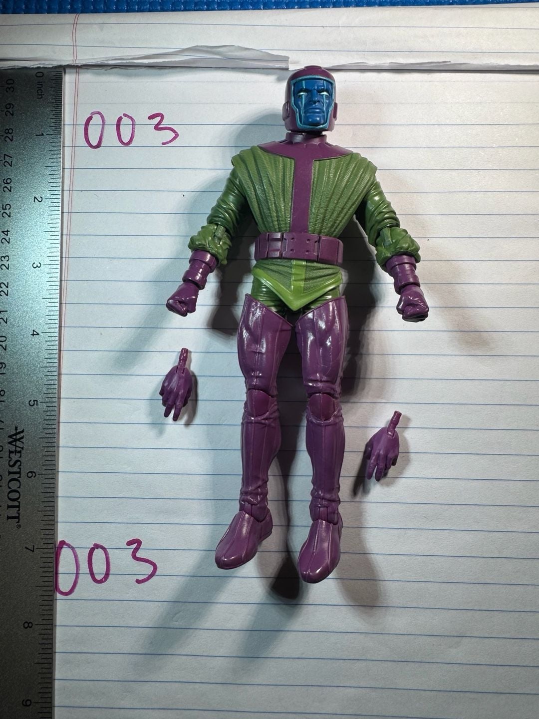 Hasbro Marvel Legends Kang the Conqueror Action Figure Joe Fixit BAF 1