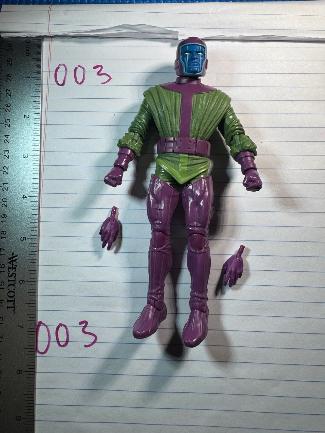 Hasbro Marvel Legends Kang the Conqueror Action Figure Joe Fixit BAF 2