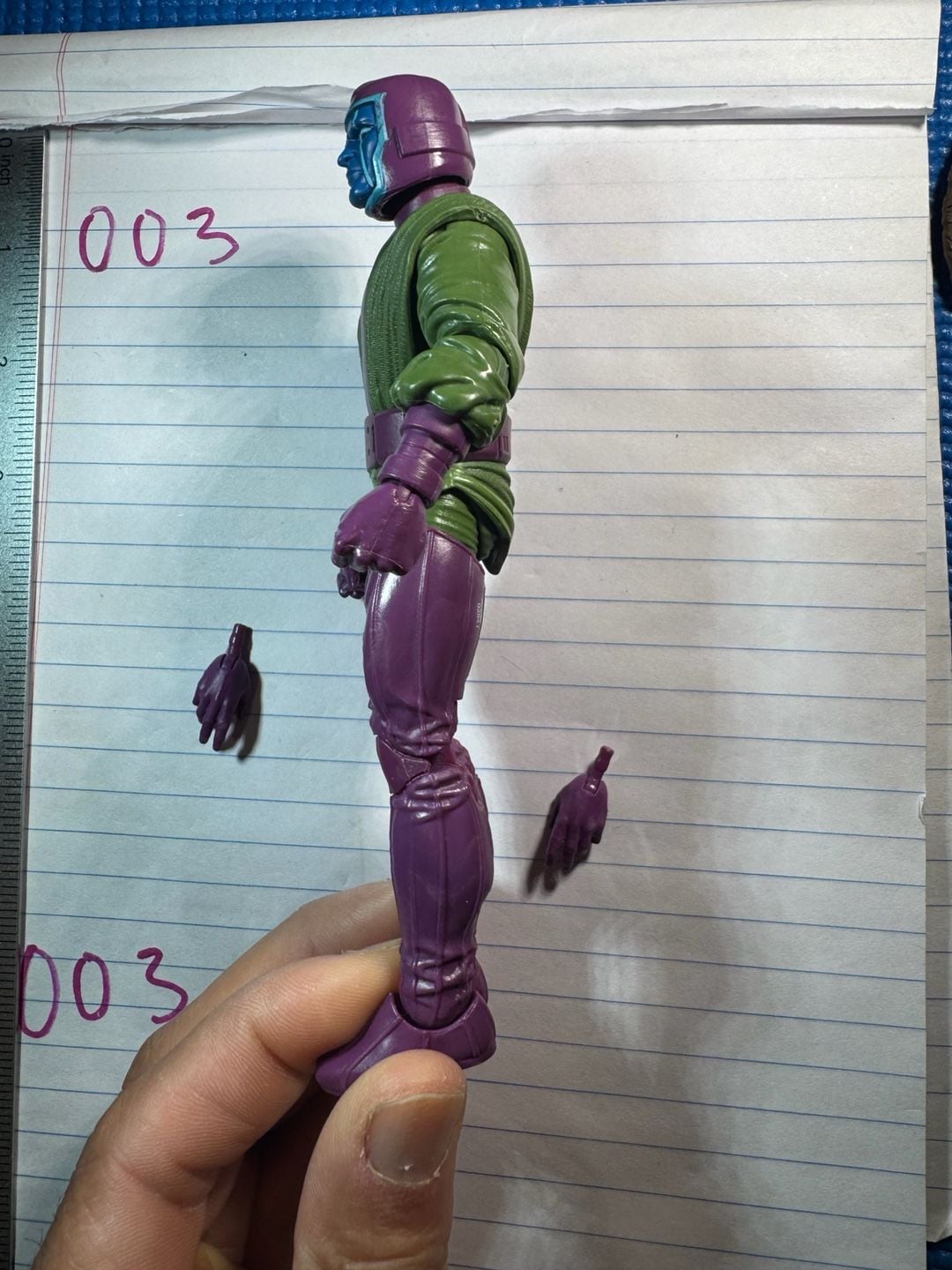 Hasbro Marvel Legends Kang the Conqueror Action Figure Joe Fixit BAF 3