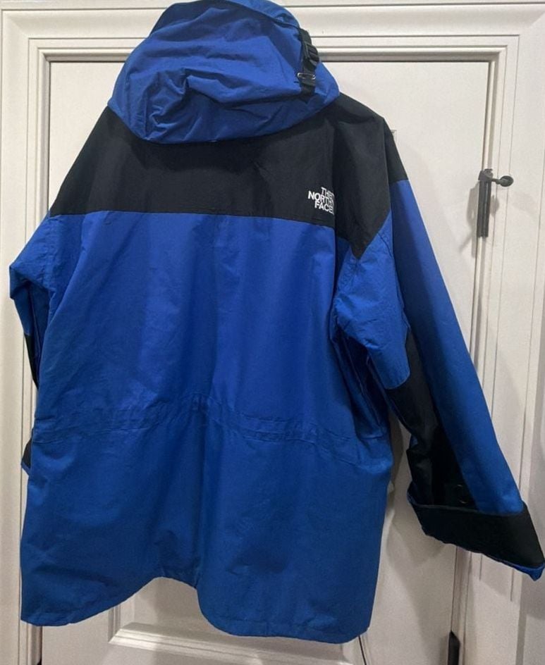 Vintage The North Face Mountain Jacket Size L Blue Black Gore-Tex 7