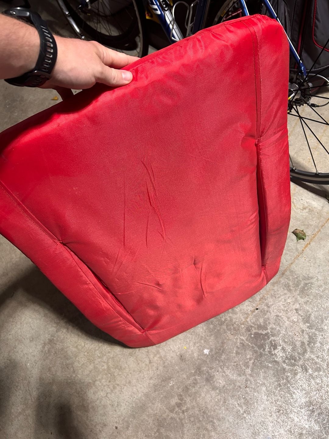 Picnic Time Ventura Red Portable Stadium Seat 4