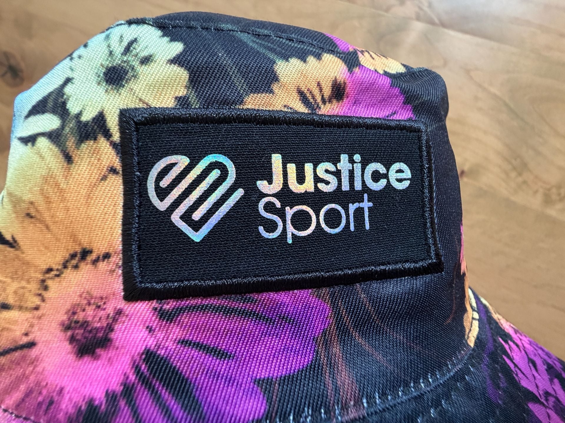 Justice Sport Floral Bucket Hat Black Multi 3