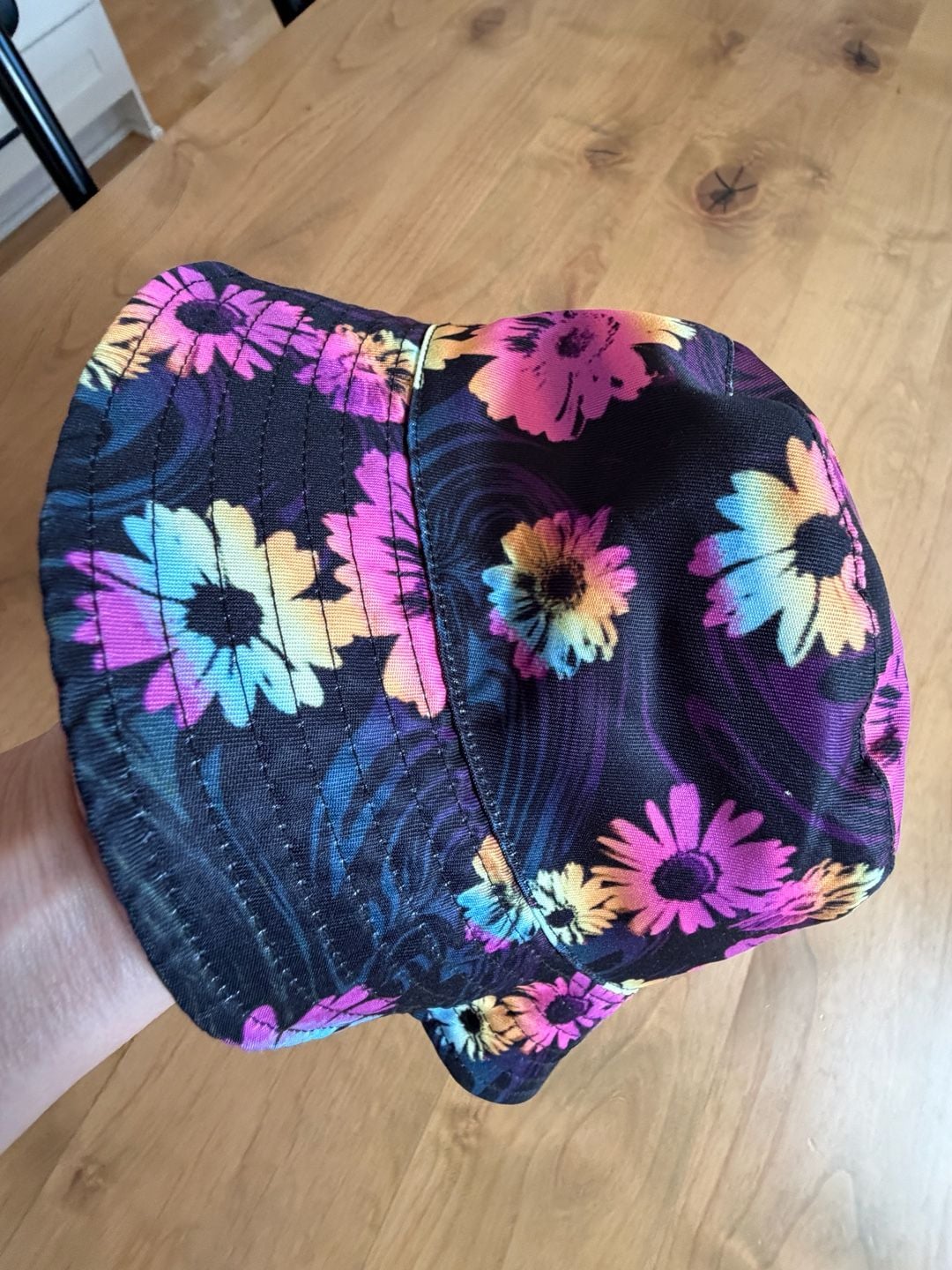 Justice Sport Floral Bucket Hat Black Multi 7