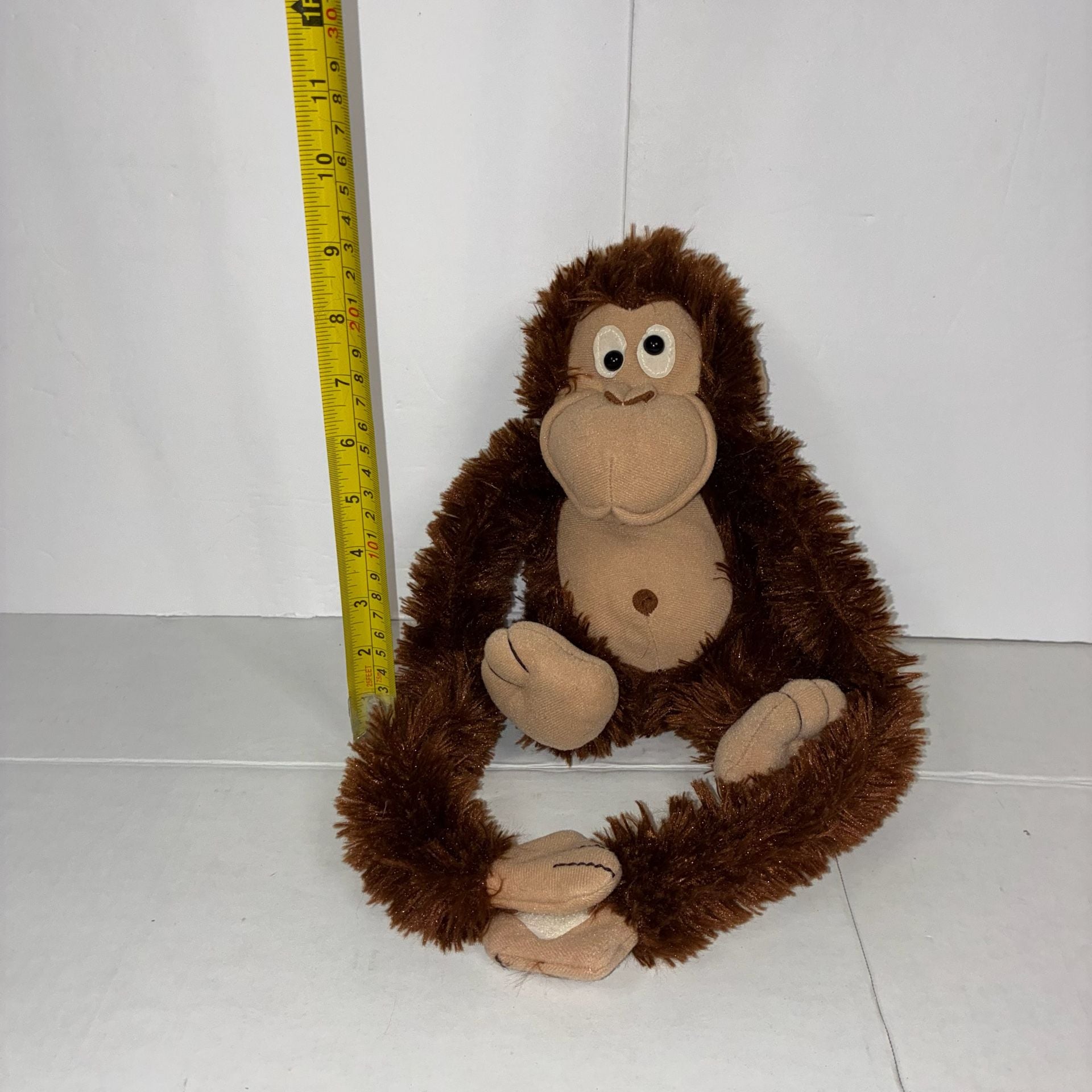 Wild Republic Monkey Hanging Orangutan Plush Stuffed Animal 11 Inch Brown 1