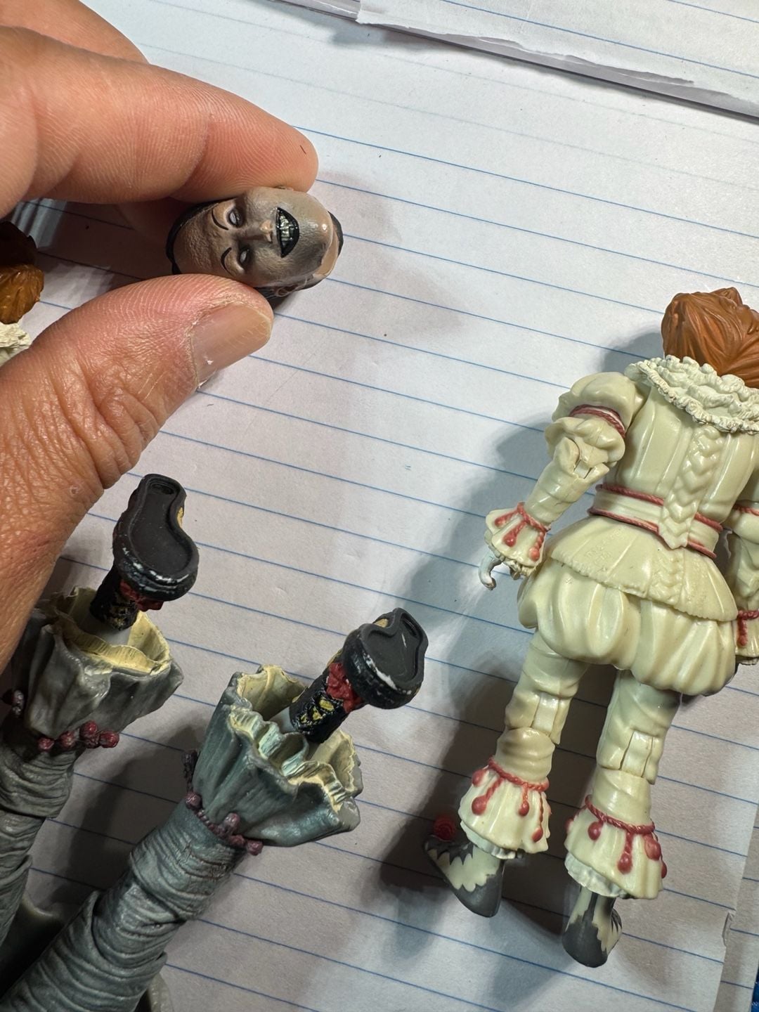 NECA IT Pennywise Ultimate Action Figure Loose Parts Lot 7