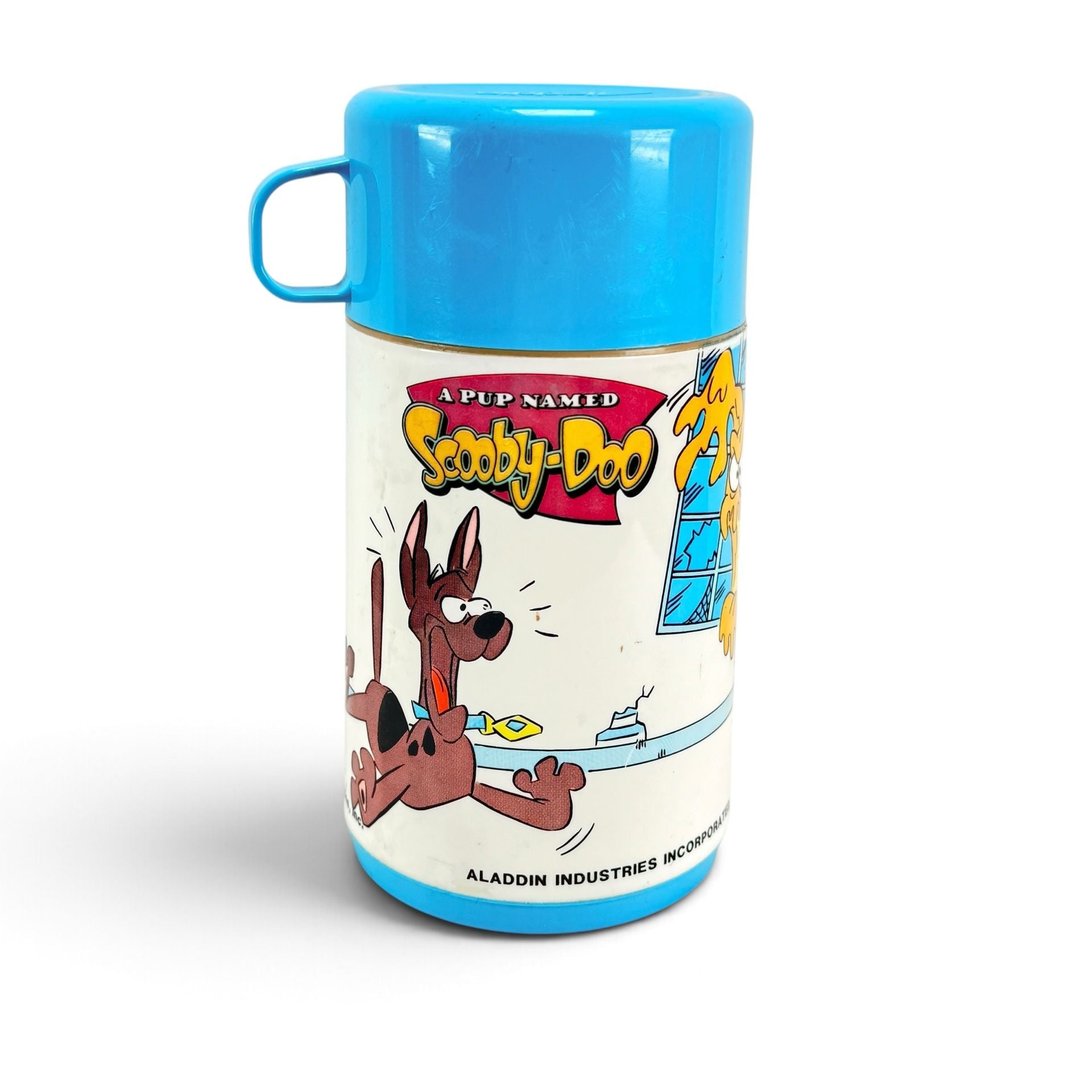 A Pup Named Scooby Doo Thermos Aladdin 1988 Vintage GRAIL 1