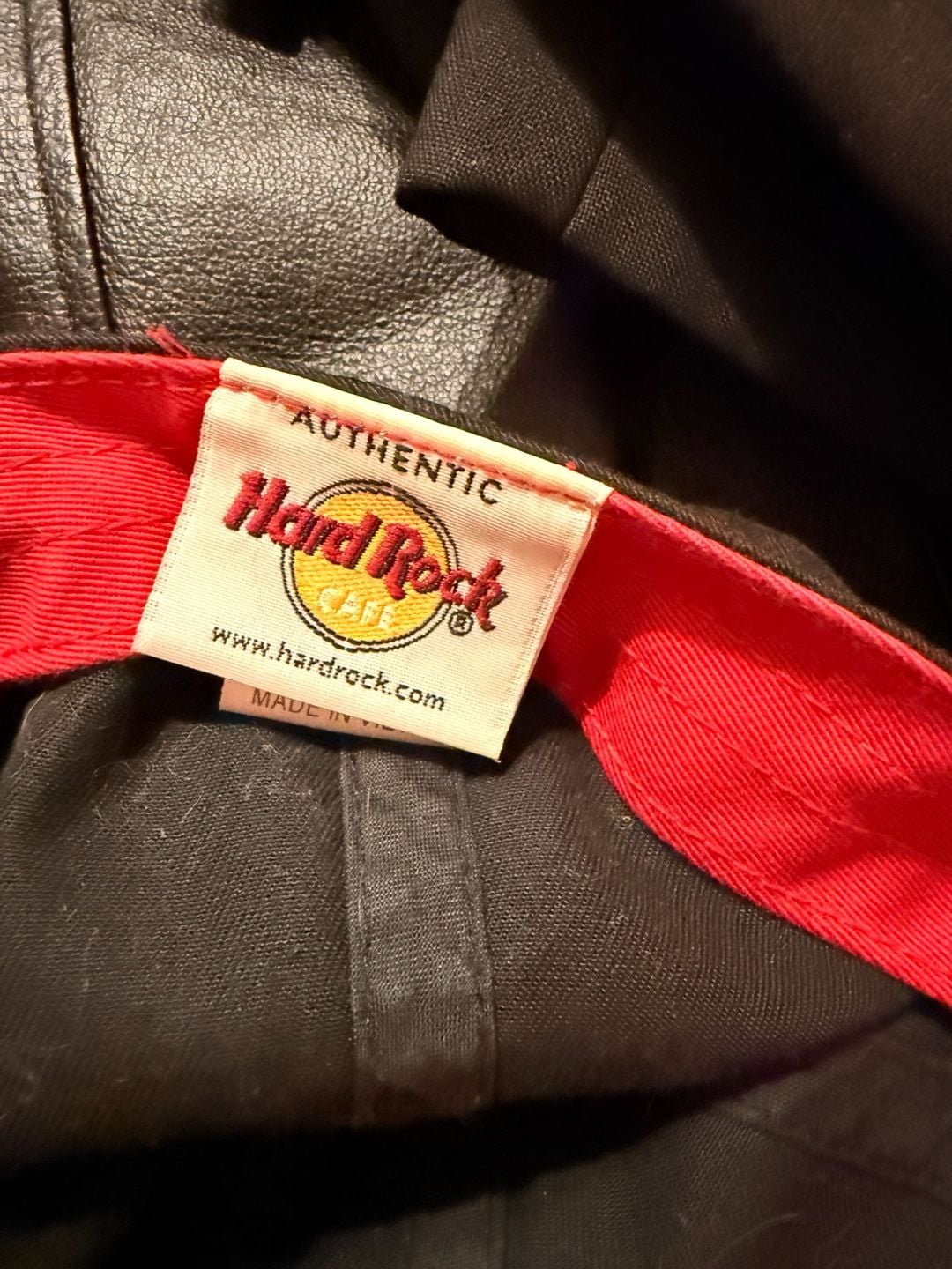 Hard Rock Cafe New York Embroidered Baseball Cap Black 7