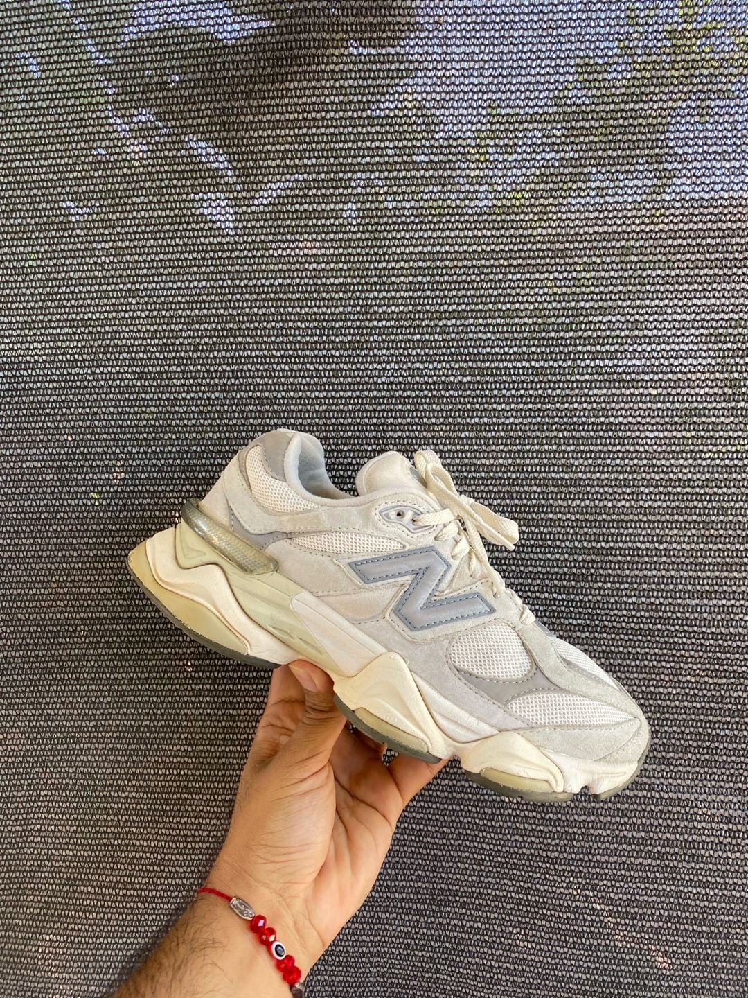 New Balance 9060 Sneakers Sea Salt White Grey 4