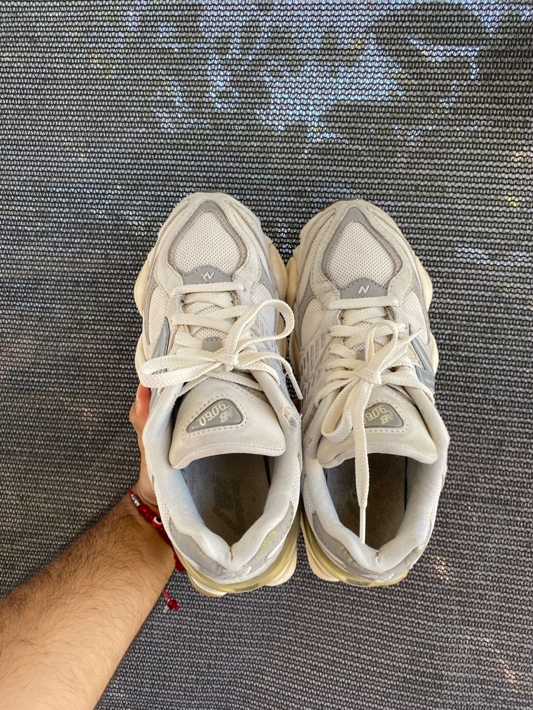 New Balance 9060 Sneakers Sea Salt White Grey 8