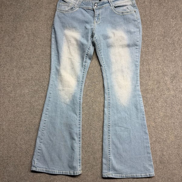 Sizzle Jeans Size 11 Bootcut Light Wash Denim