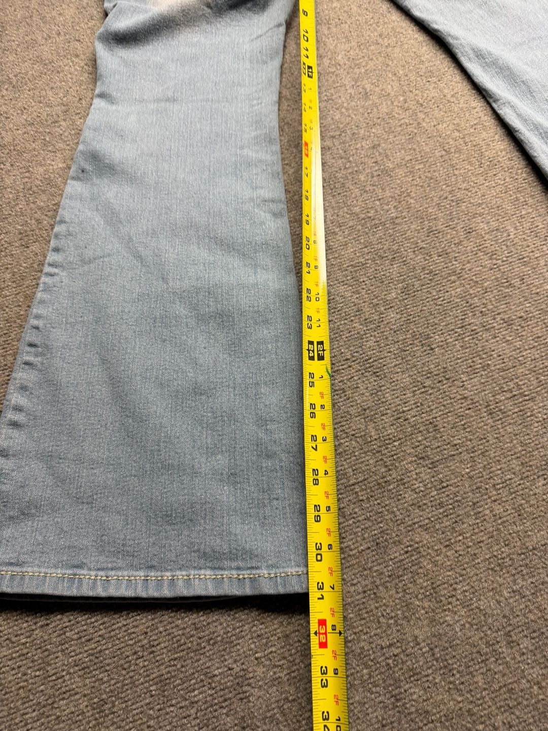 Sizzle Jeans Size 11 Bootcut Light Wash Denim 7