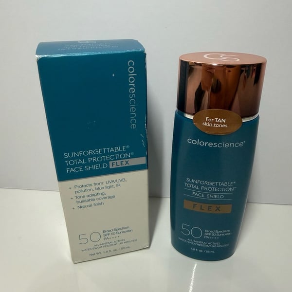 Colorescience Sunforgettable Face Shield Flex SPF 50 1.8 fl oz Ten-Sealed