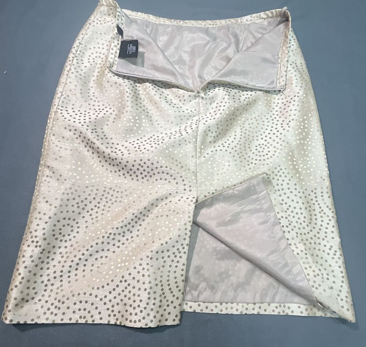Kasper Metallic Dot Pattern Skirt Suit Set 14
