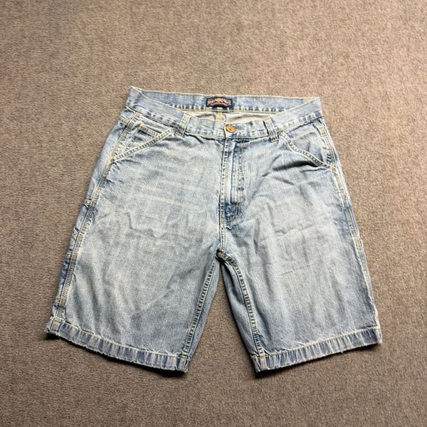 Steve & Barry's Denim Carpenter Shorts Size 32 Light
