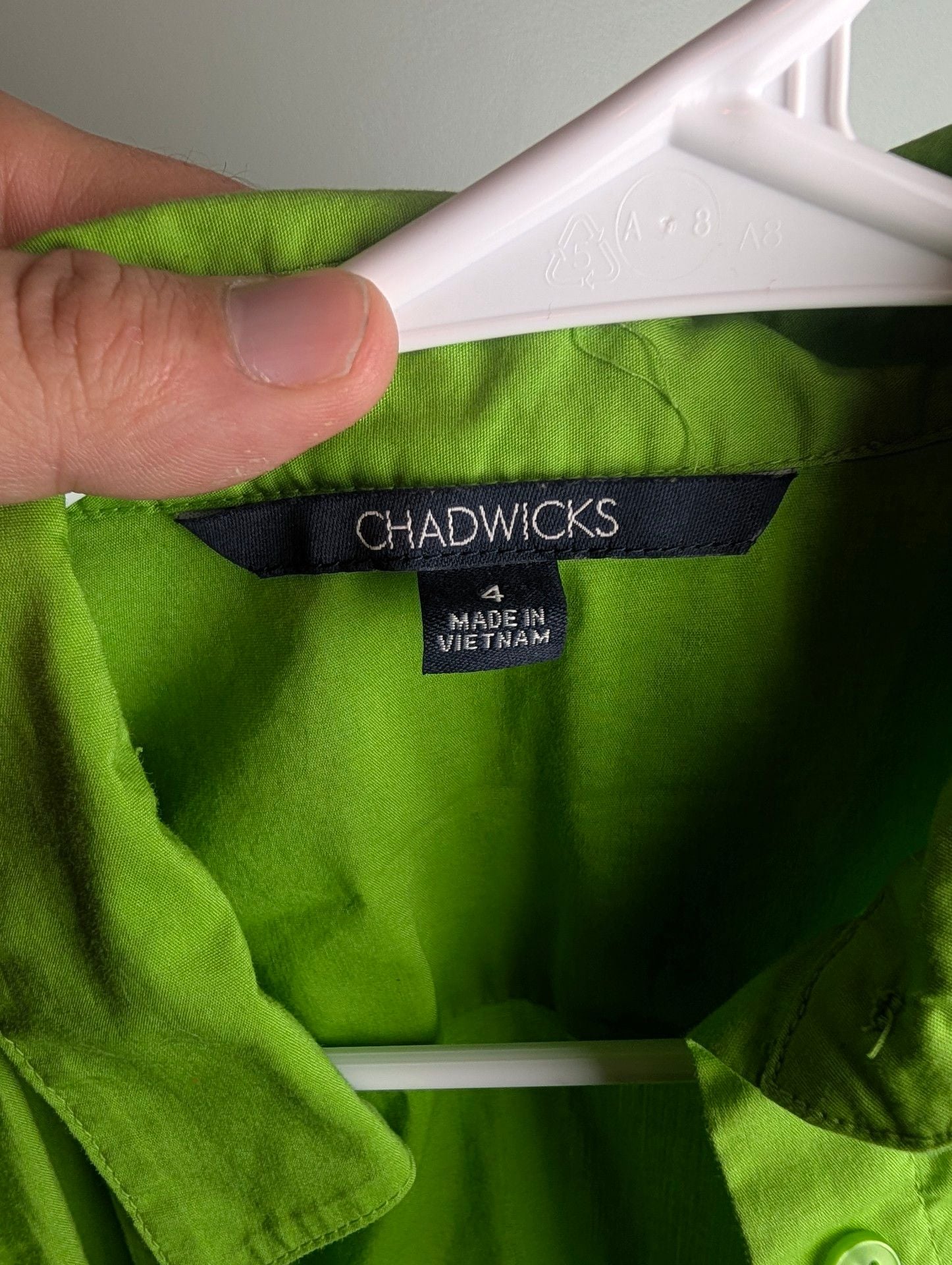 Corporatechic Classicstyle Chadwicks Button Down Shirt Size 4 3