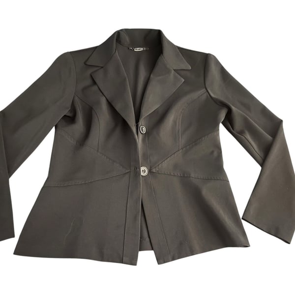 Stretcher Black Blazer Jacket