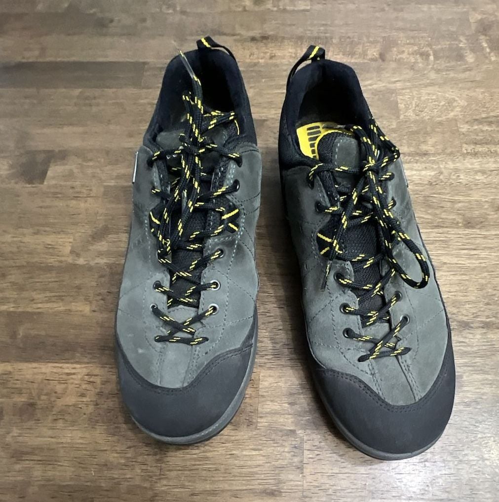 Ecco Offroad Waterproof Hiking Shoes Gray Gore-Tex 9.5/10 43 euro 5